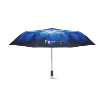 3fach gefalteter Regenschirm als Werbepräsent