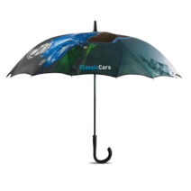 Ein Panell Regenschirm als Werbepräsent