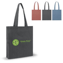 Einkaufstasche aus recycelter Baumwolle als Werbepräsent