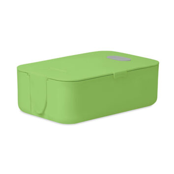 Lunchbox aus PP mit integriertem Smartphone-Halter - bedruckbar