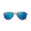Sonnenbrille mit Bügeln aus Bambus UV400-Schutz - bedruckbar