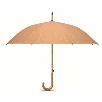 Regenschirm mit Korkbeschichtung als Werbeartikel