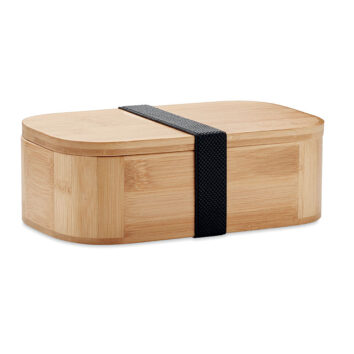 Lunchbox aus Bambus als Werbepräsent