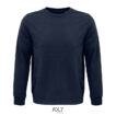 Sweatshirt mit Rundhalsausschnitt 80% biologisch angebaute Baumwolle / 20% recyceltes Polyester - bedruckbar