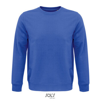 Sweatshirt mit Rundhalsausschnitt 80% biologisch angebaute Baumwolle / 20% recyceltes Polyester - bedruckbar
