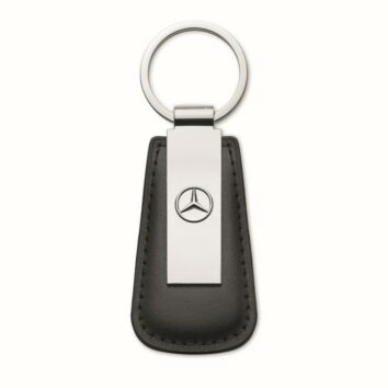 Schlüsselring mit Metall/PU-Anhänger- bedruckbar