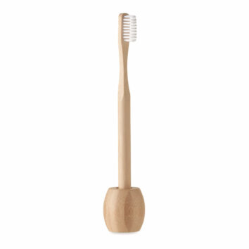 Zahnbürste aus Bambus als Werbepräsent