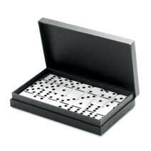 Domino Set aus Melamin als Werbemittel