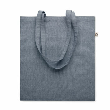 Einkaufstasche aus recycelter Baumwolle als Werbepräsent