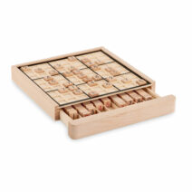 Sudoku Brettspiel aus Holz als Werbepräsent