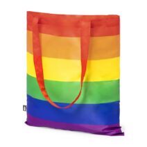 Farbenfrohe Regenbogen Einkaufstasche / wiederverwendbar / nachhaltig