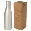 RCS-zertifizierte Kupfer-Vakuum Isolierflasche aus recyceltem Edelstahl 500 ml - bedruckbar
