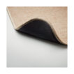 Fußmatte aus Flachs mit rutschhemmender Unterseite - bedruckbar