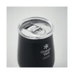 Trinkbecher aus recyceltem Edelstahl mit Powder Coating | Schiebedeckel 500 ml - bedruckbar