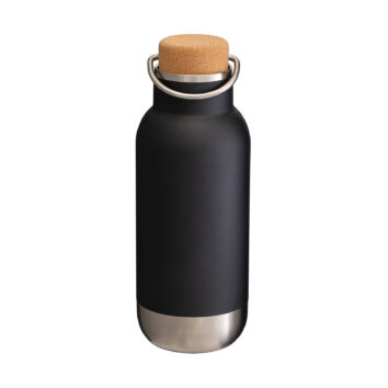 Thermoflasche aus recycelten Materialien als Werbemittel