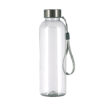 Trinkflasche aus recycelten Materialien mit Edelstahl-Deckel und Griffschlaufe 500 ml - bedruckbar