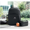 15 Zoll Rucksack mit Laptopfach und Kühlfach | 300D RPET - bedruckbar