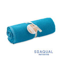 Jacquard-Handtuch | Badehandtuch | 70% recycelter Baumwolle und 30% recyceltem Polyester - bedruckbar