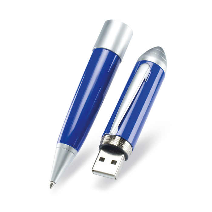 USB-Stick als Kugelschreiber mit Laserpointer als Werbeartikel