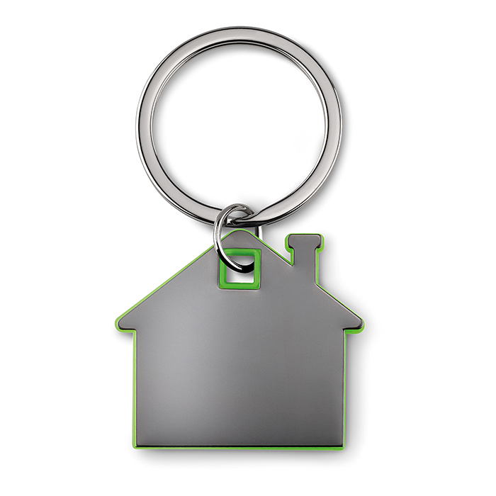 Schlüsselanhänger  Haus mit Motiv Haus bedruckt Hausschlüssel 