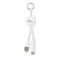 Schlüsselring mit USB-Adapter als Werbeprodukt