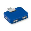 MO8930_37-4 Port-USB-Hub-blau-bedruckbar-bedrucken-Logodruck-Werbegeschenk-Werbeartikel-Rosenheim-Muenchen-Deutschland