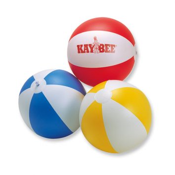 Farbenfroher Strandball als Werbeprodukt