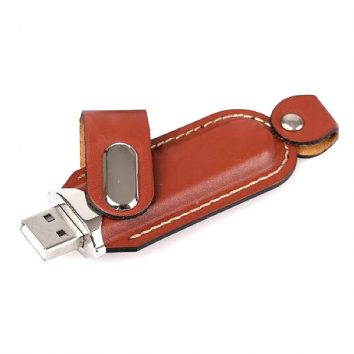 Leder USB-Stick als Werbepräsent
