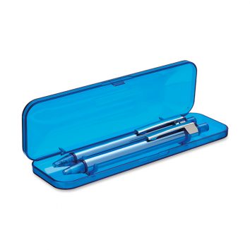 MO8579_04B-Kugelschreiber-Bleistift-Set-Stifte-blau-Malen-Schreiben-Notieren-bedruckbar-bedrucken-Logodruck-Werbegeschenk-Werbeartikel-Rosenheim-Muenchen-Deutschland.jpg