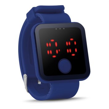 Blaue Bluetooth Smartwatch als Werbegeschenk