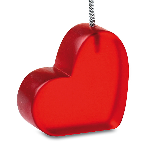 Herzförmiger Notizzettelhalter - Werbeartikel die von Herzen kommen. -  Contact-Werbegeschenke Express Shop